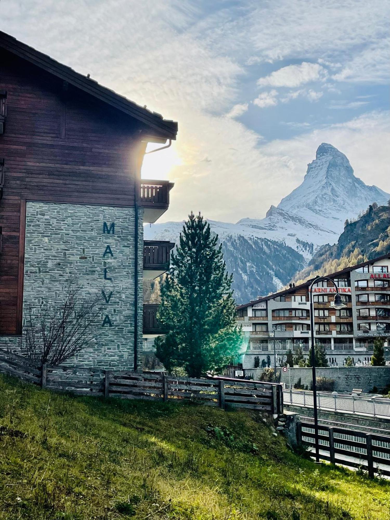 Appartamento Haus Malva Zermatt Esterno foto