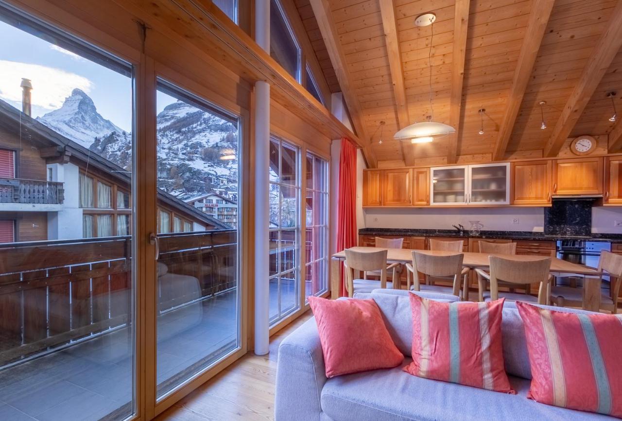 Appartamento Haus Malva Zermatt Esterno foto